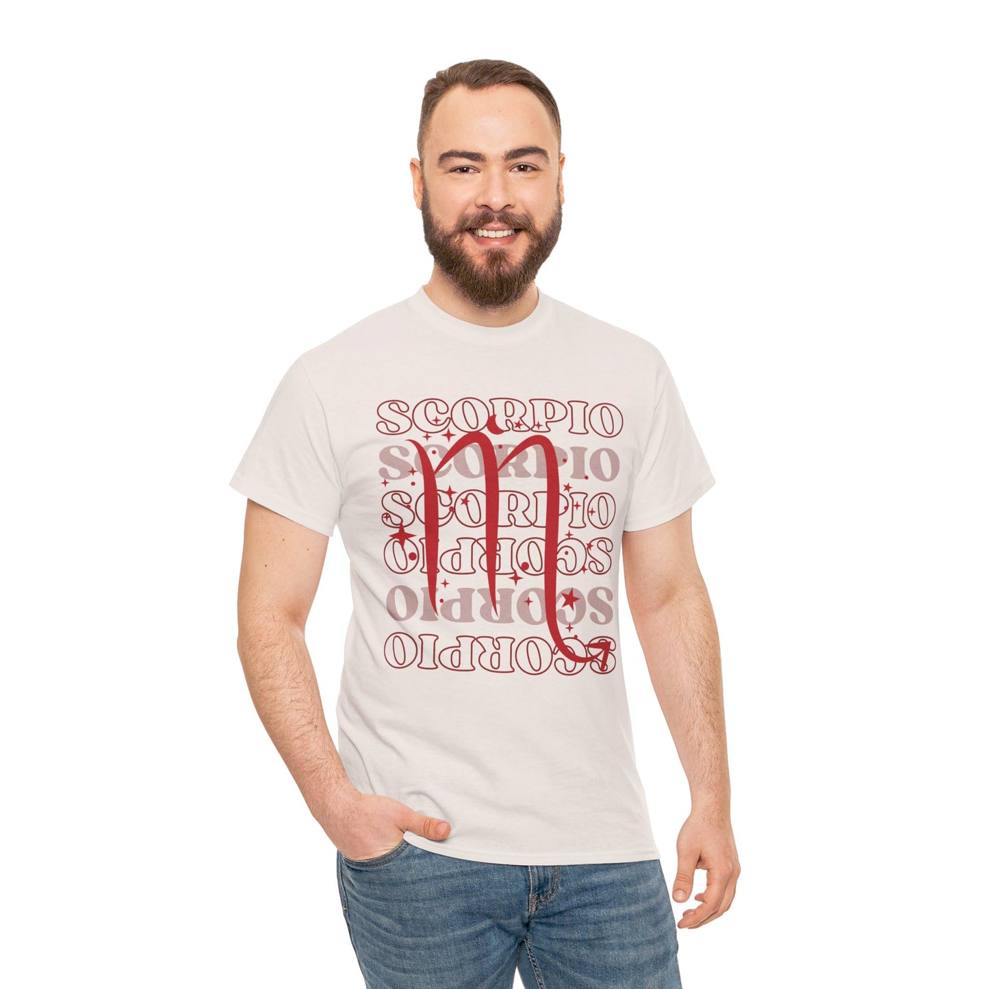 SCORPIO Zodiac - Unisex Heavy Cotton Tee