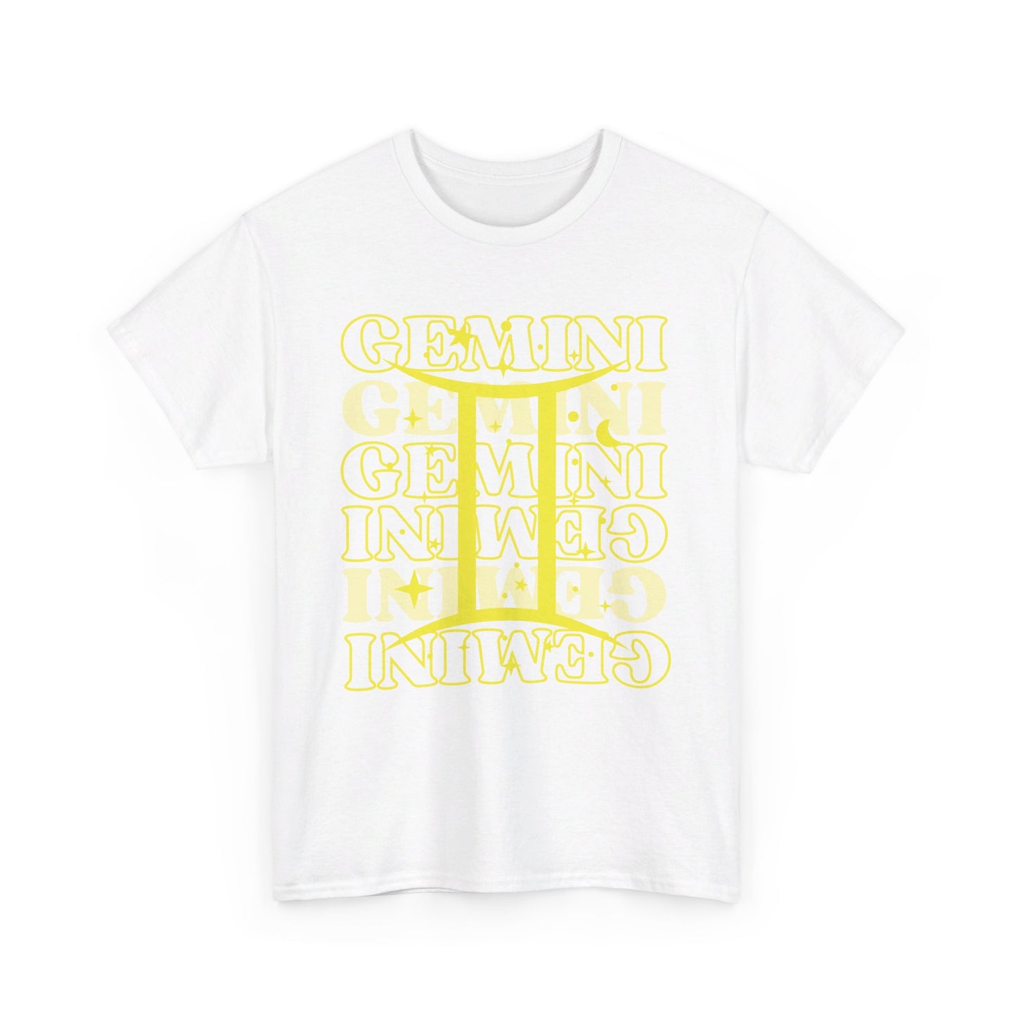 GEMINI Zodiac - Unisex Heavy Cotton Tee