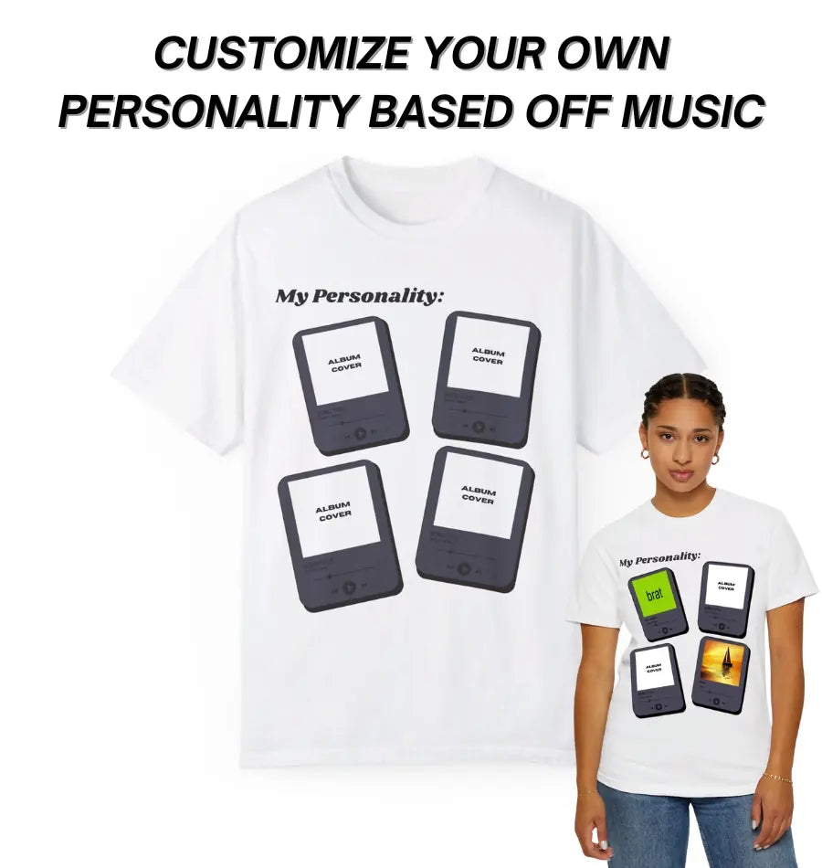 My Personality - Music Customizable Unisex T-shirt