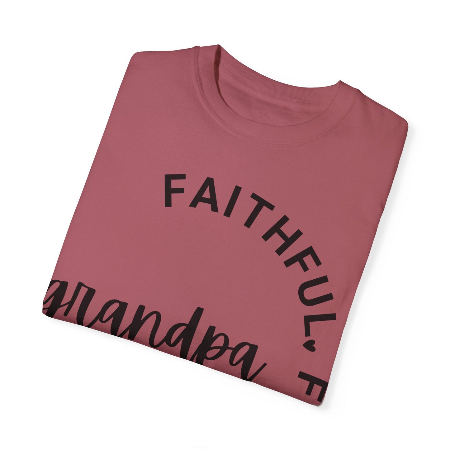 Grandpa Adjective Design - Unisex Garment-Dyed T-shirt