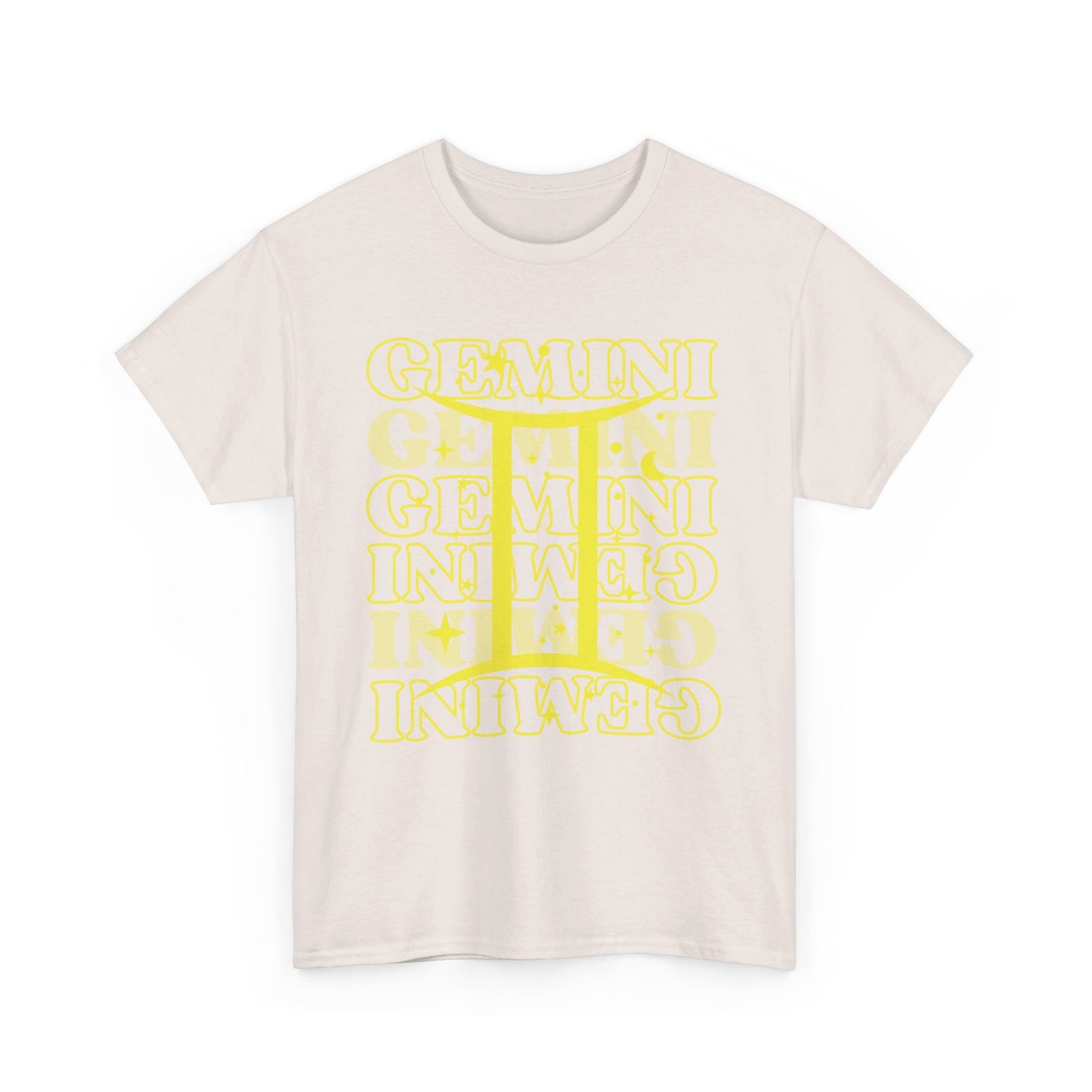 GEMINI Zodiac - Unisex Heavy Cotton Tee