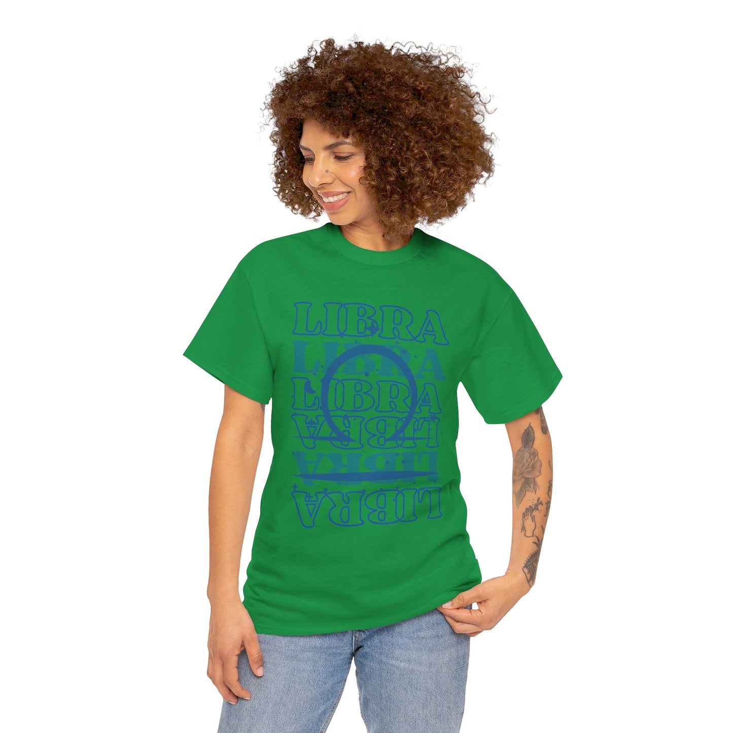 LIBRA Zodiac - Unisex Heavy Cotton Tee