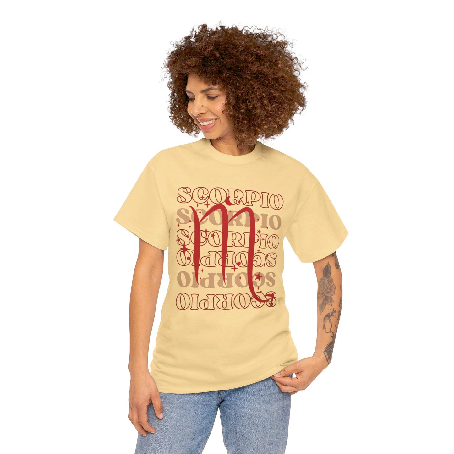 SCORPIO Zodiac - Unisex Heavy Cotton Tee