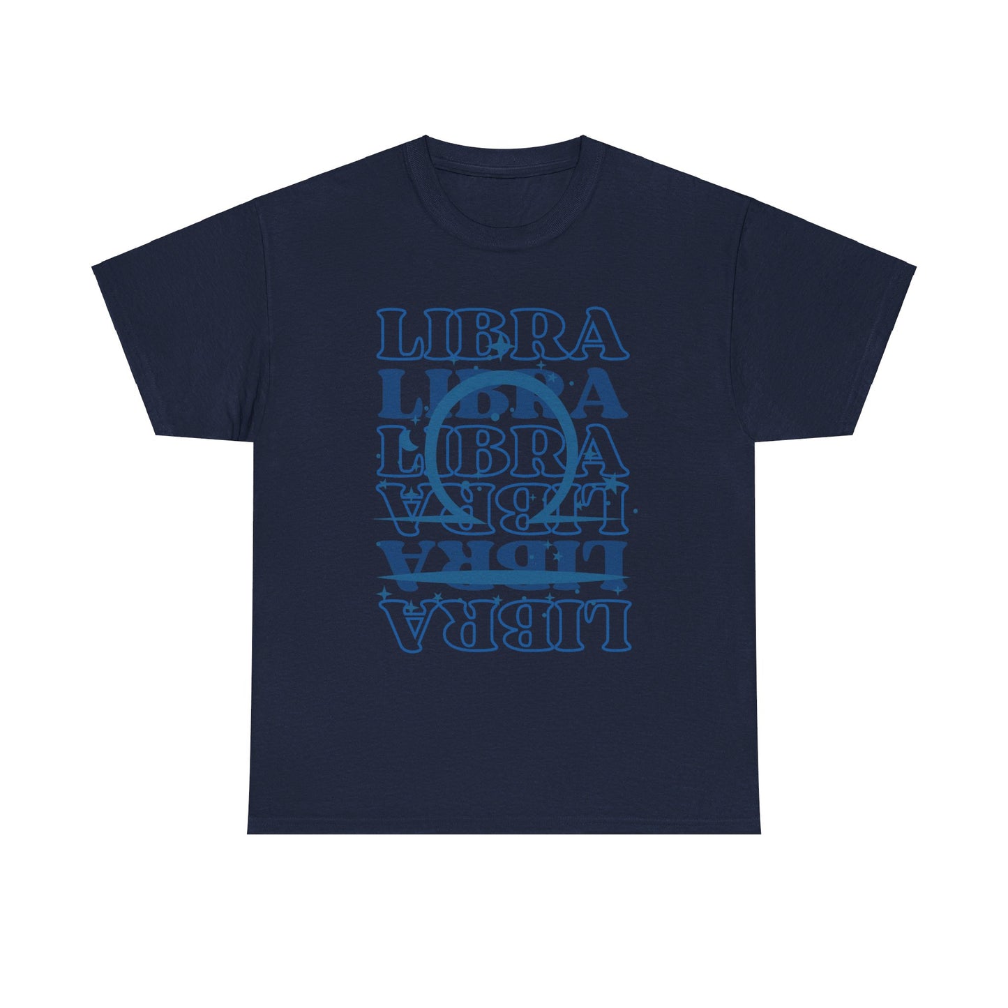 LIBRA Zodiac - Unisex Heavy Cotton Tee