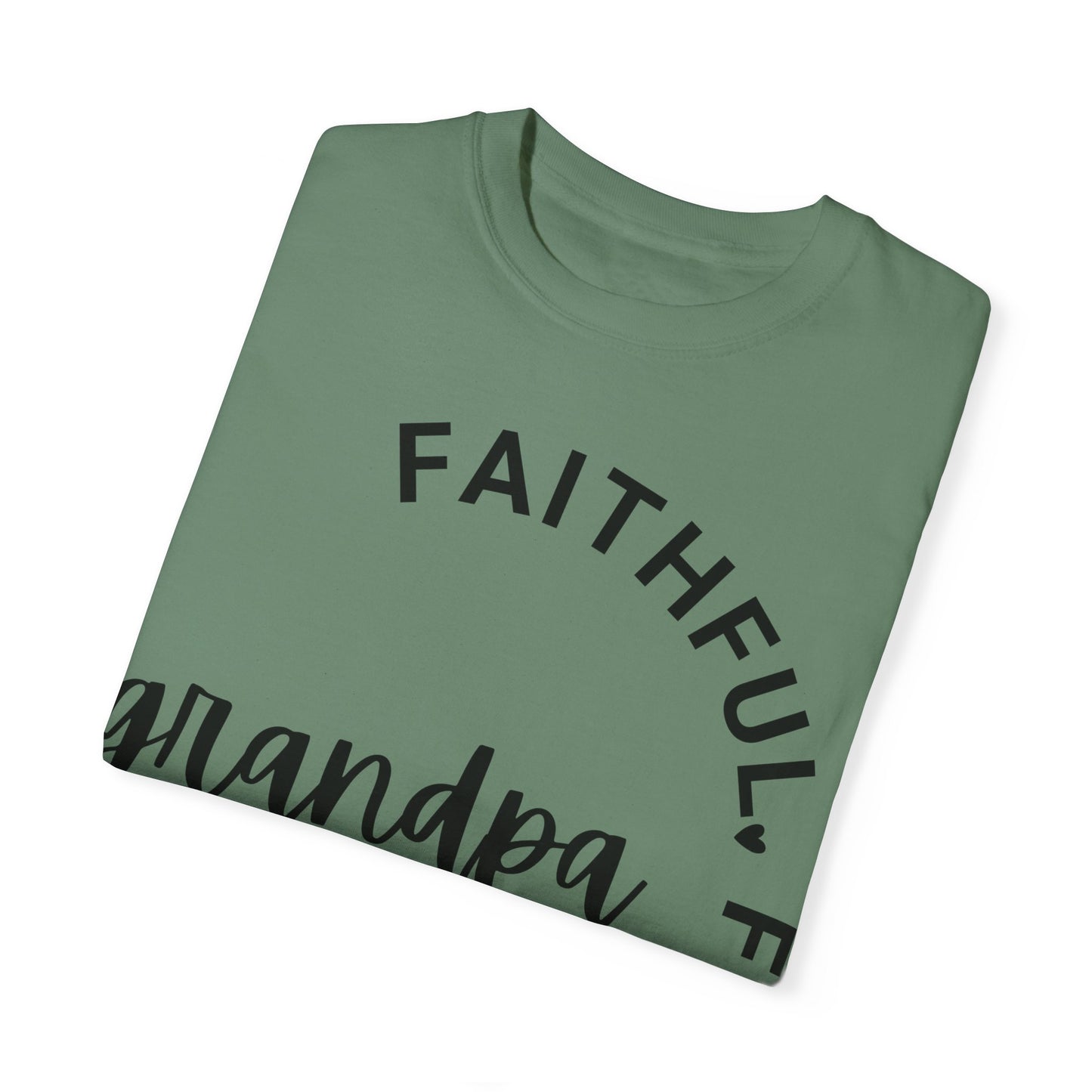 Grandpa Adjective Design - Unisex Garment-Dyed T-shirt