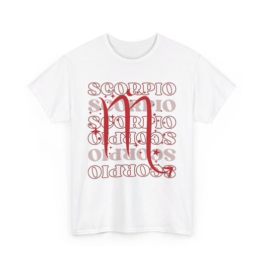 SCORPIO Zodiac - Unisex Heavy Cotton Tee